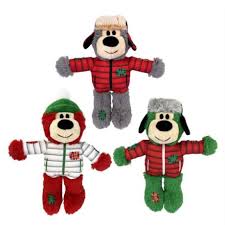 KONG Holiday Wild Knots Bear Assorted Med/Lrg