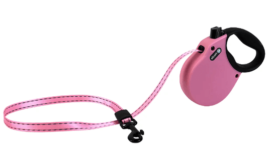 Alcott Retractable Lead Small Pink 5m