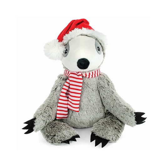 Prestige Snuggle Pals CHRISTMAS SLOTH w/HAT 21x13cm