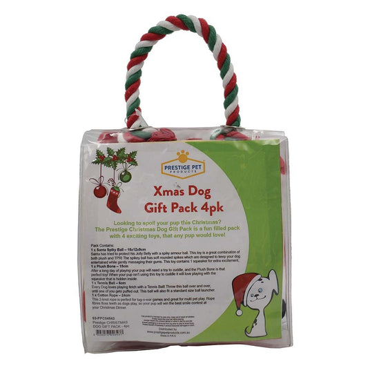 Prestige CHRISTMAS DOG GIFT PACK - 4pc