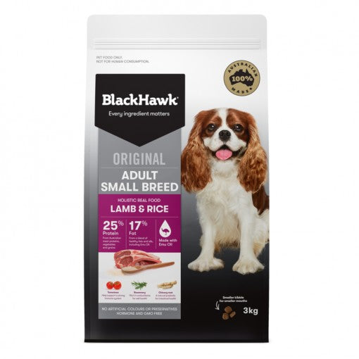 Black Hawk Small Breed Lamb And Rice 3kg