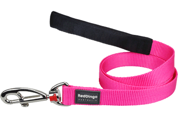 Red Dingo Lead Classic Hot Pink 20mm