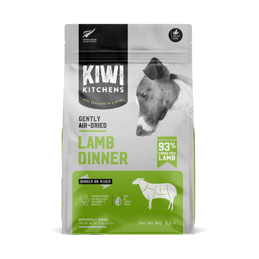 Kiwi Kitchens Air Dried Lamb Dinner For Dogs 1kg